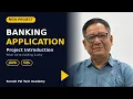 Built a BANKING APPLICATION in Java Full Project