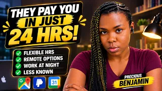 5 Legit Remote Websites That Pay You Within 24 HRS No Experience No Degree No Interview