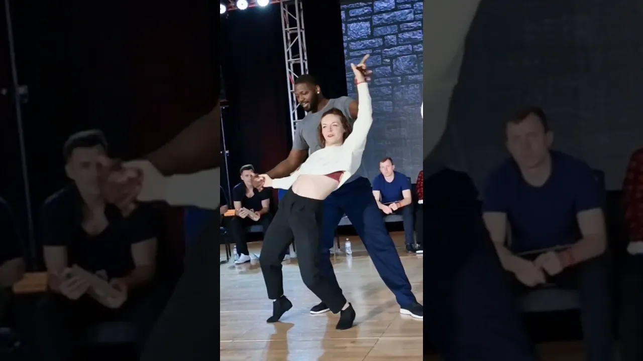 Groovy goodness with Alyssa (‪@SeanMcKeeverAlyssaMcKeever‬) #improv #westcoastswing
