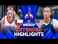 Chile 🇨🇱 vs USA 🇺🇸 | Extended Highlights | FIBA AmeriCup Women 2025
