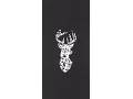 How to make a stag deer head stencil