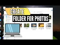 How to Create a New Folder in Laptop For Photos
