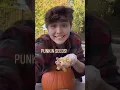 I Carved A Mike Wazowski Pumpkin w Mattie Westbrouck -
