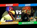 SSC 2023 - Mango Falco Vs Mekk Ganondorf Smash Melee Tournament