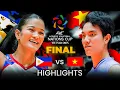 Vietnam 🇻🇳 vs Philippines 🇵🇭 | FINAL | Highlights | AVC Women's Nations Cup 2025