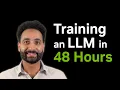 Train a Reasoning-Capable LLM in One Weekend