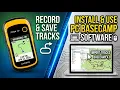 How to Use Current Track Record Save Install Use Garmin BaseCamp Software on PC for eTrex 10
