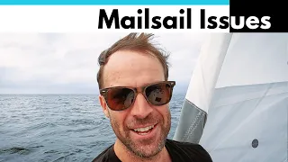 Sailing Vlog 34: Broken Block, Mailsail Locked