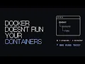 Docker vs Podman What Really Happens When a Container Starts