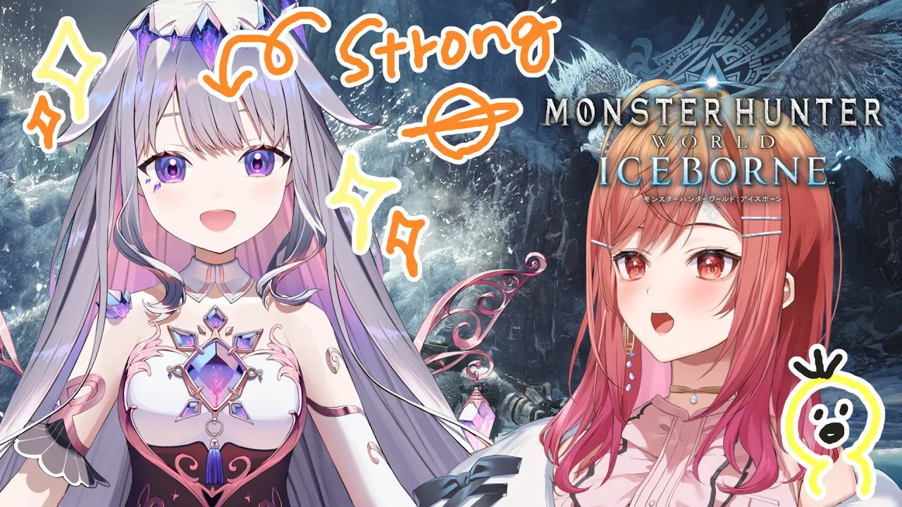 【monster hunter iceborne】Bijou senpai is SUPER GALAXY strong!!! Let's go!!!!!【#一条莉々華  / ホロライブ】