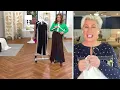 Belle by Kim Gravel ScubaLuxe Everyday Shine Gold Glam Pant on QVC