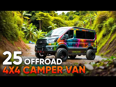 Download MP3 25 Offroad 4x4 Camper Van for Your Wildest Adventures