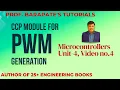 PWM GENERATION using CCP mode