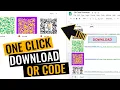 Download QR Code Images from Google Sheet in a Folder