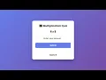 Multiplication Quiz App Using HTML CSS JavaScript Beginner JavaScript Project