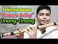 CARA BERMAIN SULING ONANG ONANG