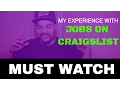 my experience with craigslist as a web developer