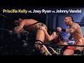 Priscilla Kelly vs Joey Ryan vs Jonny Vandal Crazy Triple Threat Match Intergender Wrestling