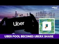 Uber Pool becomes UberX Share