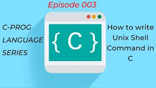 How to write Unix Shell Command Echo in C Episode 003 C Programming Language Series Sourabh Choure