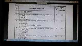 Practical no 5 6 Programming with Python