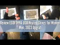 Review EGOFLYYA USB Heated Gloves for Women Men 2023 Upgrated Heated Fingerless Gloves Laptop Glove