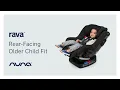 Nuna RAVA I Car Seat I Rear Facing Older Child Fit