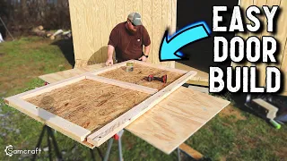 SAG-FREE SUPER STRONG DOOR - Workshop Build 09