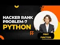 HackerRank Problem No 7 Print Function Python Code Blasters