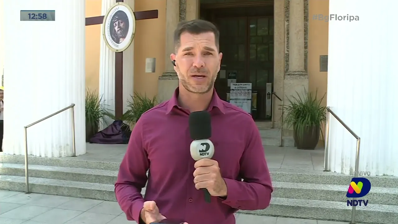 Procissão senhor dos passos começa no sábado e deve reunir mais de 50 mil fiéis em Florianópolis