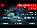 Know how Web Shells work in Web Application Penetration Web App Penetration course for beginners