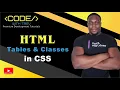 HTML Tables and Classes in CSS Trevoir Williams