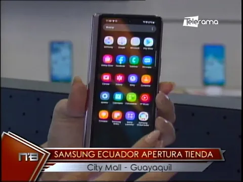 Samsung Ecuador apertura tienda City Mall - Guayaquil