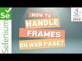 Ultimate Guide to Frame Handling in Selenium Java Switch to Frames Default Content like a Pro