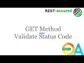 RestAssured - GET-Validate Status Code