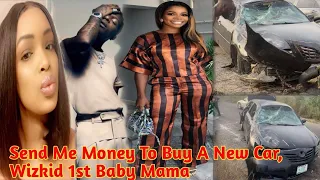 wizkid baby mamas survives ghastly accident angry wizkid fans blast him for driving cheap car