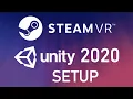 How to Setup SteamVR For Unity 2020 SteamVR Import Steps Unity VR Tutorial