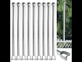 GRELWT 1- Chain Link Fence Extender 25 2 Fence Extension Height U Bracket Design Patented