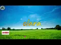 Download Lagu clara-sayang talabiah-nada rendah [ karaoke ]
