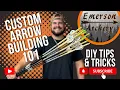 How to Build Your Own Arrows at Home | Step-by-Step Arrow Building Tips!!
