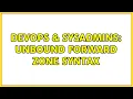 DevOps SysAdmins unbound forward zone syntax 2 Solutions