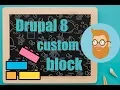 Custom module with programatically created block