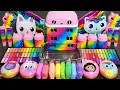 Download Lagu Rainbow Gabby's Dollhouse SlimeMixing Makeup,Parts,Glitter Into Slime. #ASMR#satisfying#slime
