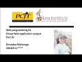 Web programming 01 EShop Part 01 1st year Semester 01 Java institute