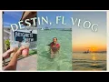 WEEK IN DESTIN FL exploring 30a crab island sunset dolphin cruise