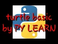 Turtle basics part 1 by py learn