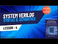 System Verilog Lesson 4 - Syntax and Semantics