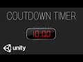 How to make a SIMPLE COUNTDOWN in Unity 2020 Beginner Tutorial