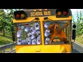 Lagu School Bus or wheels on the bus ? Grizzy \u0026 the lemmings | 🐻🐹 Cartoon for Kids