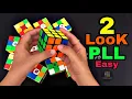 Rubik s Cube 2-Look PLL Easy Tutorial Beginner CFOP
